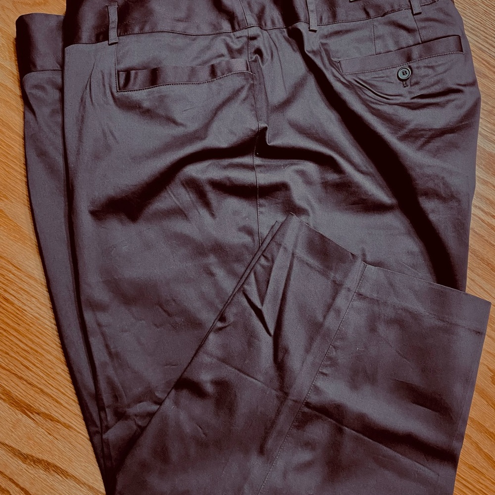 Lane Bryant Women's Dark Brown Ankle Pants